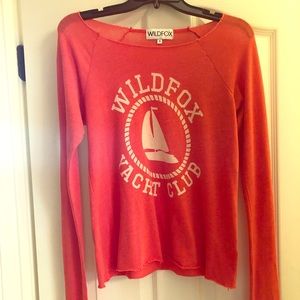 Wildfox Yacht Club long sleeve tee
